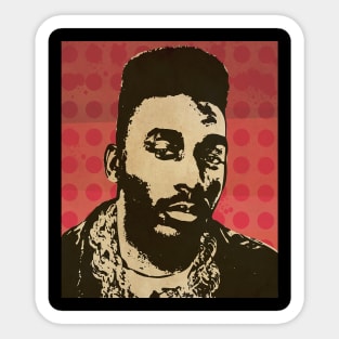 Big Daddy Kane // Retro Poster Hip hop Sticker